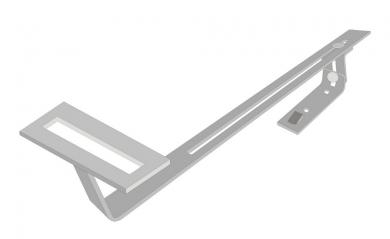 4 x Dachhaken verstellbar für Solarkollektoren 