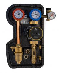 Solarthermie HE-Pumpenstation 2-12 L/min Grundfos UPM3 25/75 