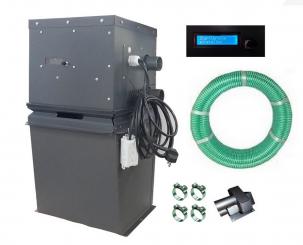 Pelletsaugsystem universal mit Steuerung autark - Aufsatz zum Nachrüsten mit Pellet-Förderschlauch 25 m 