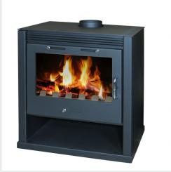 Rubin BS Kaminofen wasserführend schwarz 