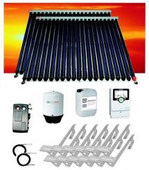 Solaranlage 8,80 m² Vakuumröhren 2 x Zeus cpc-20 