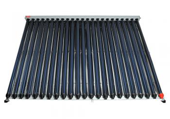 Solarthermie Kollektor 10,16 m² Vakuumröhren 2 x Zeus cpc-23 